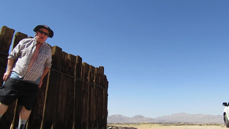 The porky pervert: Desert Cattle Ring Cum 1