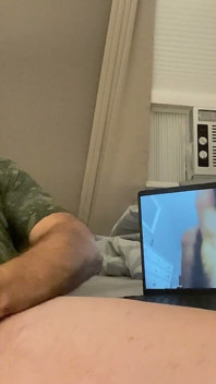 Jerking off to One of My Videos on Hamster