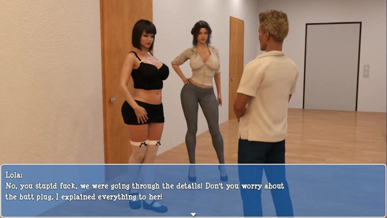 Dirty GamesXxX: Lily of the valley: housemaid with a butt plug in...