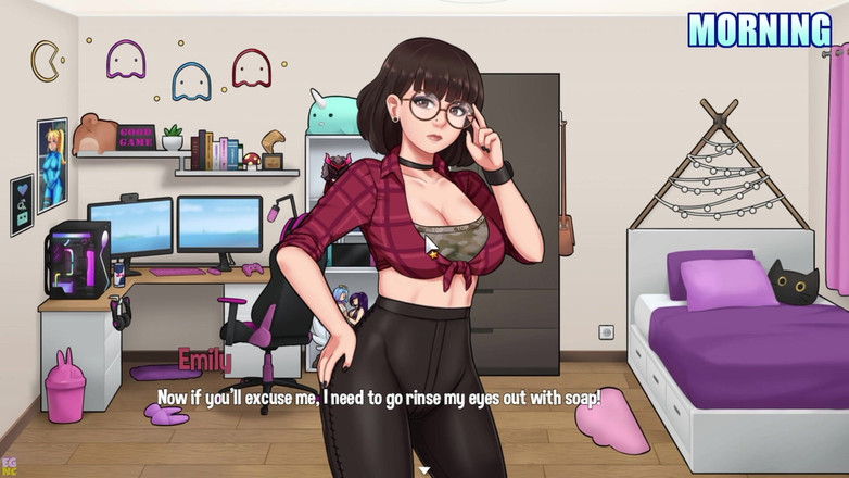 Erotic Games NC: Ev işleri #46: üvey kız kardeşim ve üvey annem büyük göğüsleriyle bana mastürbasyon...