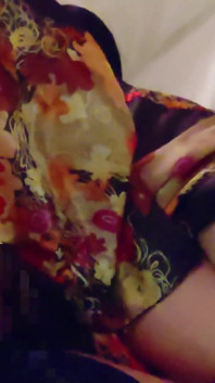 A Cute Girl in a Kimono Who Likes to Be Fucked Is Made to Cum with Cunnilingus, Penetrated From Behind and Creampied, Amateur