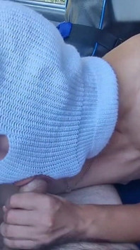 Pumping a Student with a Hot Load Straight in the Ass! Cruise Fuck on the Track, in Public