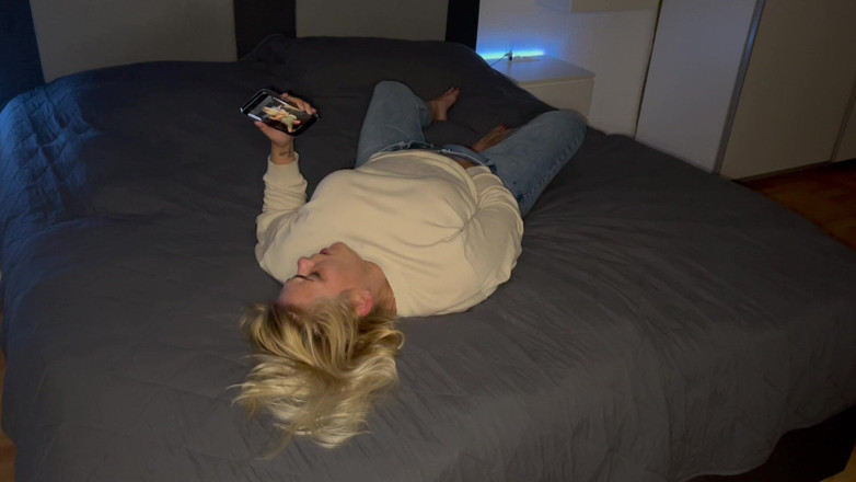 Bonieclydeerotik: Masturbation Porn Watching Horny Foreplay Blonde Wet Horny Aroused Pussy...