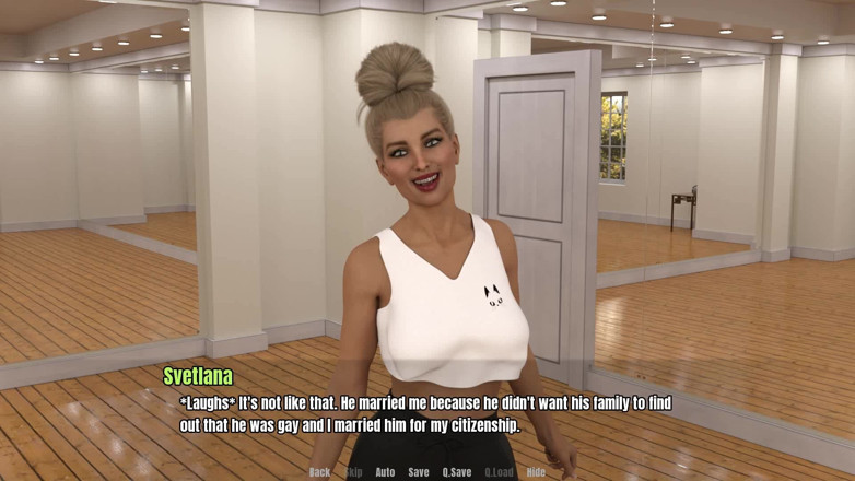 Dirty GamesXxX: Grandmas house: dancing with sexy blonde MILF ep.20