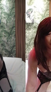 Corsetul și sfârcurile Kanjo, glandul pierced cu masturbare anală