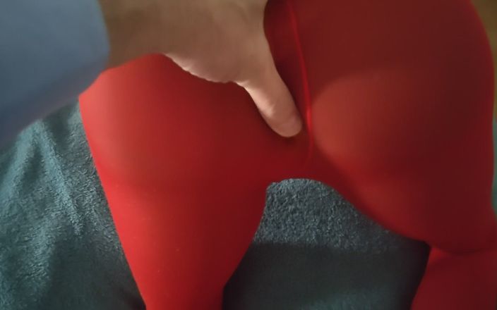 Adventuremacmax: Naylon çoraplı kuru kambur balon göt