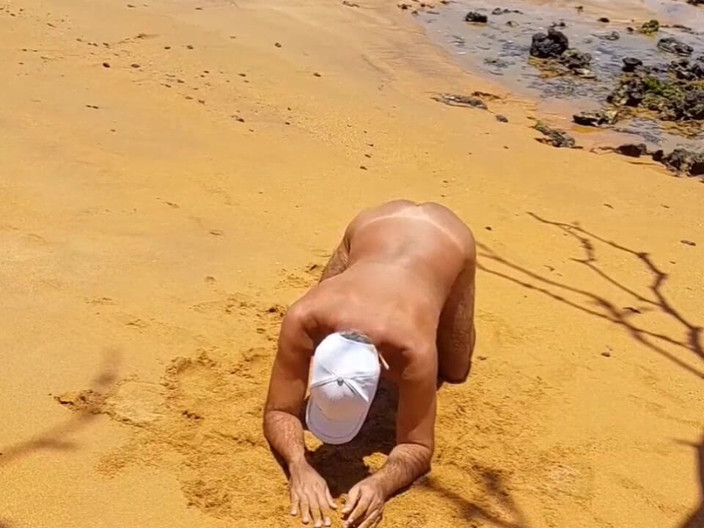 Ladysilvas: Ladysilva Naked on the Beach Come Fuck My Greedy Ass