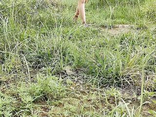 Fuckkkker: Sex Video Stepdaughter Fucked by Stepfather Alone in the Field...