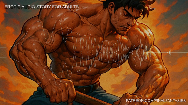 Erotic Man: Audio erotis kuli bangunan: fantasi nyepong kontol cowok gay - pov