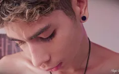 Jerking my big latino cock until I shoot a thick cum load all over you