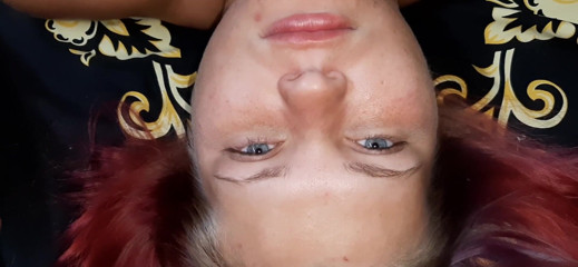 LizAngel: Cumshot in the eye