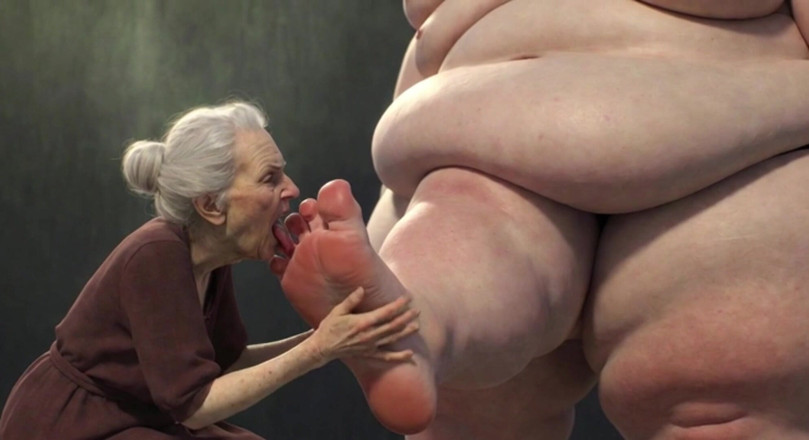 YOUR BEST FANTASY: Nenek 90 tahun lagi asik nyepong kaki super semok yang lagi...