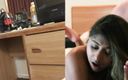 Glass Desk Productions: Vivian Vee anaal. Ultra schattige latina doet haar best om...