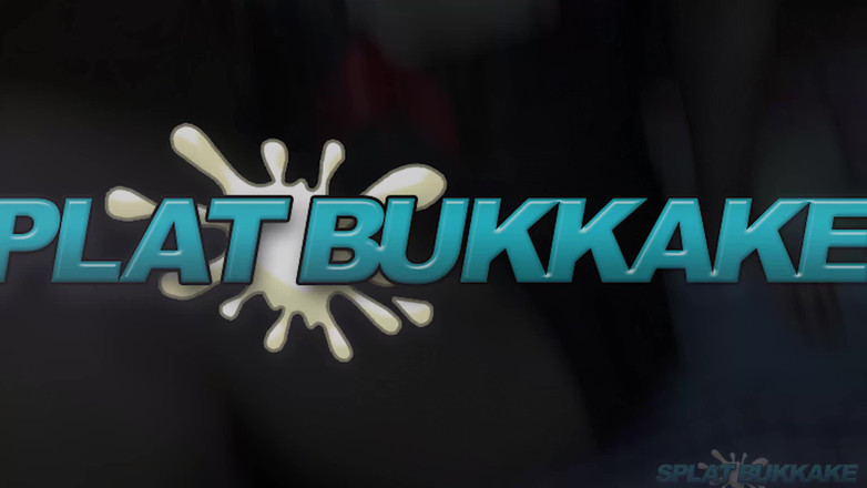 Bukkake team: Sexy holky zavřely oči pro několik výstřiků