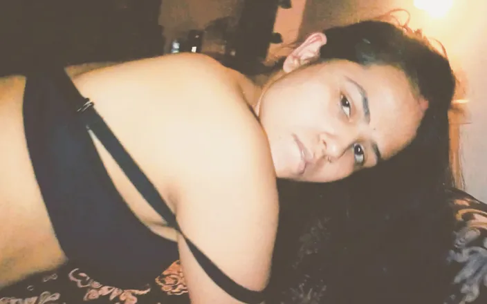 Hot Sis: Latika Hard Doggy Black Bra with Step Brother