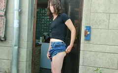Strip-tease & jerk off!