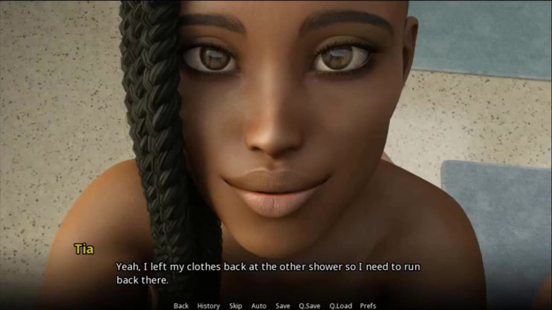 Visual Novels: WVM gwiazd uniwersytecka część 88 - obciąganie z Latiny nastolatka pod prysznicem