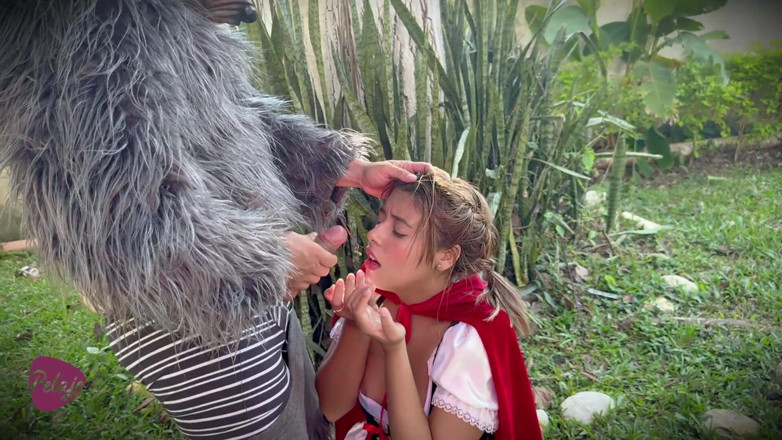 Pelaje mix: La caperucita roja se perdió en el bosque y fue...