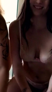 Three Sexy Girls Are Making Fun of and Trying to Jerk This Tiny Cock
