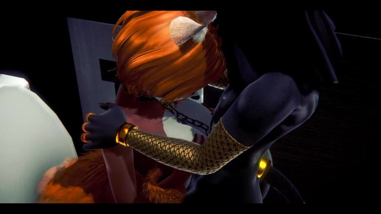 HentaiTubes: Furry Hentai - Anubis, o Cachorrinho com uma Foxygirl em um...