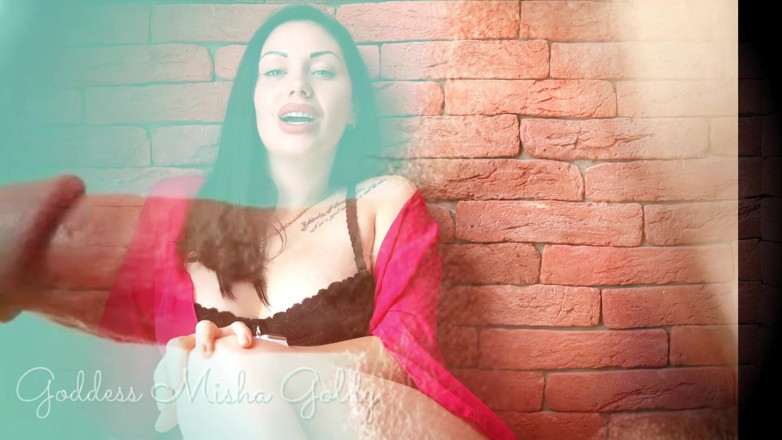 Goddess Misha Goldy: Anda akan menghidu sehingga anda keluar dan mencari zakar sebenar...