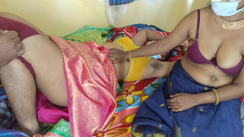 Palani69: Ama de casa en trío caliente follando