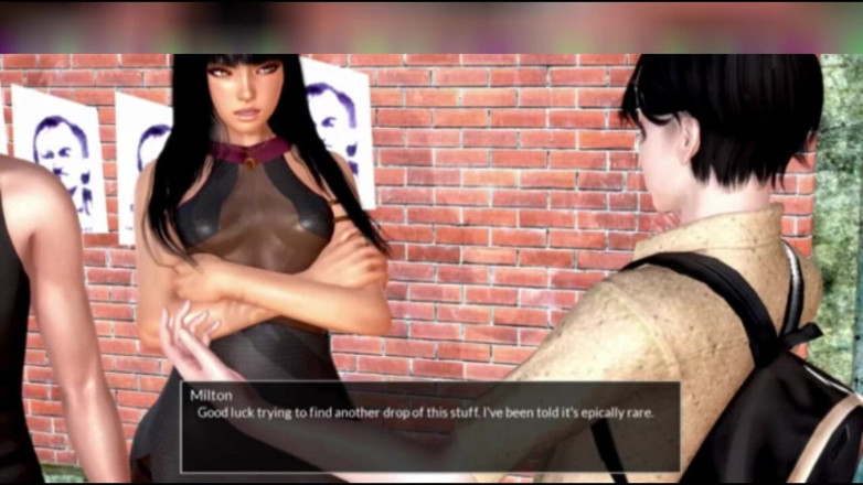 3DXXXTEEN2 Cartoon: Encore de la mana pour la squirter aux yeux violets......