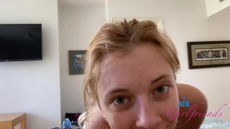 ATK Girlfriends: Riley Puts Your Cock Between Her Feet