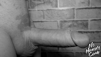 Cum no hands: A month without masturbation big cock explodes volcano eruption cum,...