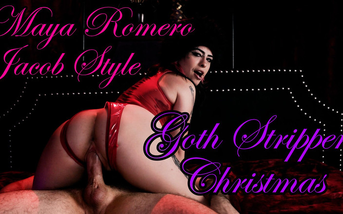 Exquisite Butts: Maya Romero a Jacob Style - Goth Striptér Christmas