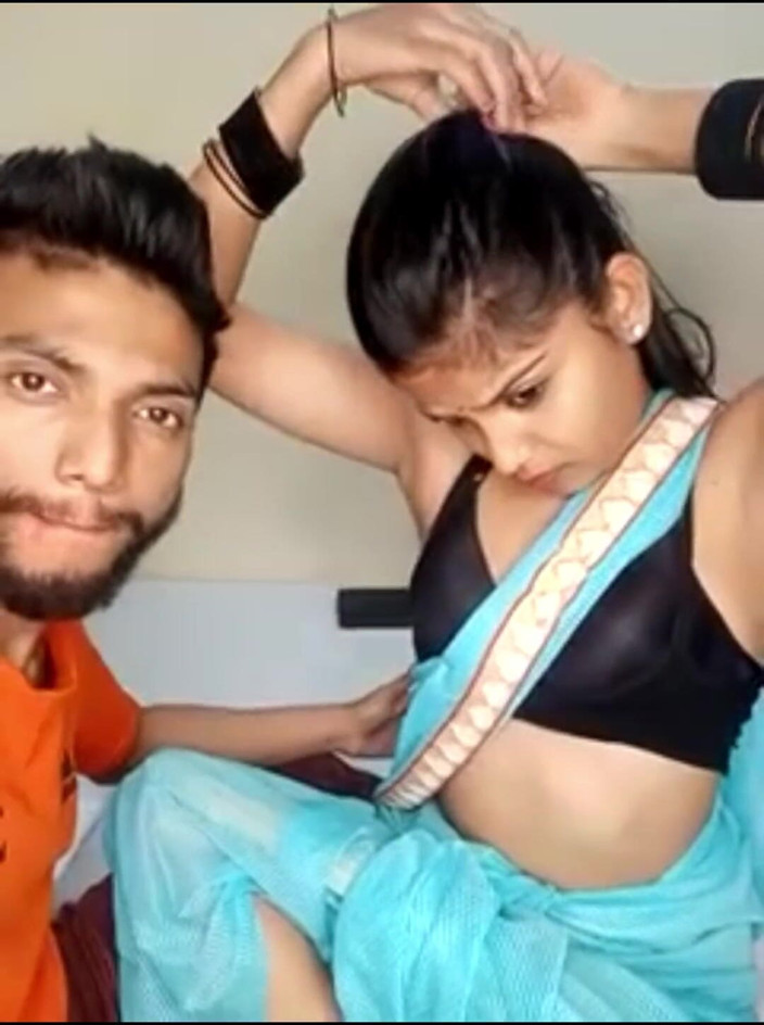 Your Neha Doll: Desi Girl Neha Romantic Kissing Boyfriend Boobs Press Many More...