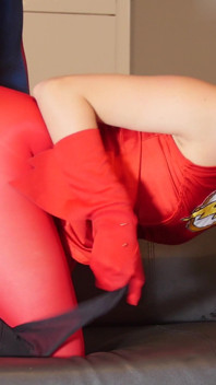 Sonya Durganova flash kırmızı naylon