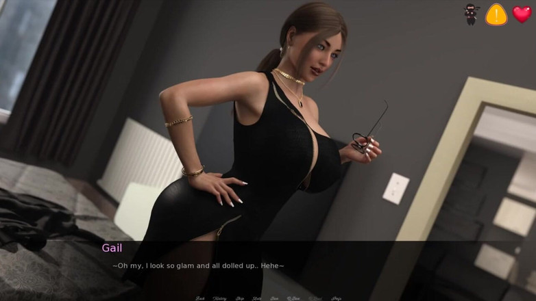 Miss Kitty 2K: Kancelář - # 40 Krátké černé šaty od Misskitty2k