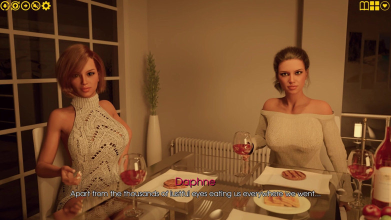 3D Cartoon Porn: Zevkim 12 Daphne'nin Cassandra'nın Julian'a baştan çıkarma hikayesi