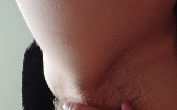 Lesbian-illusion: I Masturbate My Hairy Pussy Intensely Until I Cum