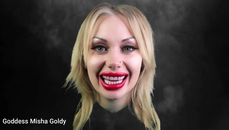 Goddess Misha Goldy: Passeer de JOI-test om de godin te dienen!