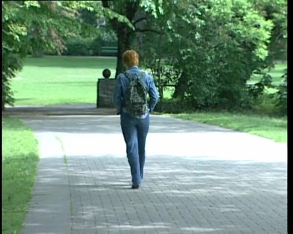 YOUR FIRST PORN: Met Redhead Simone in the Park