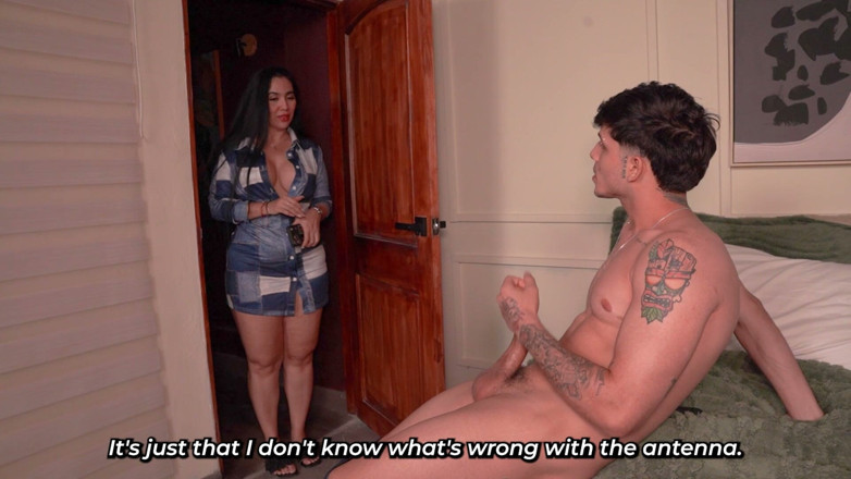 Sarah Black: Stepson Fuckboy Masturbates Shamelessly