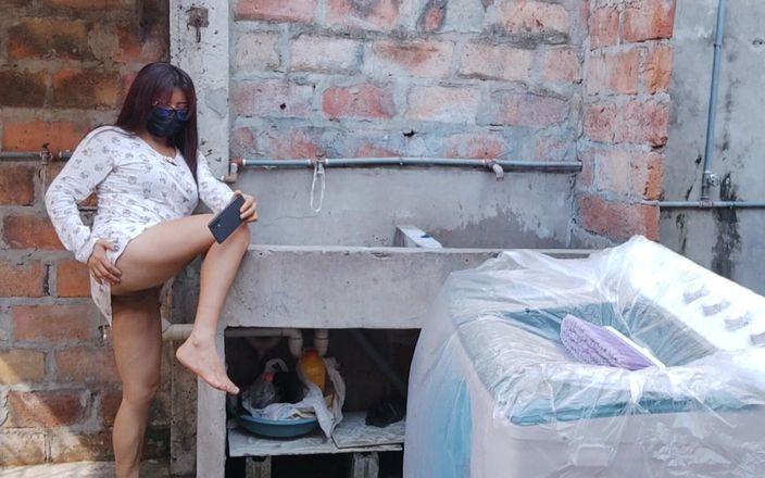 NEGRITA SEXY: Мой сосед делает его стирку, и я начала приглашать его на романтический ужин в очень кокетливый и сексуальный способ.