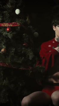 Jer K off Under the Christmas Tree