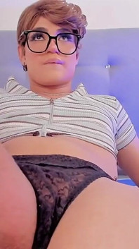 Femboy Ken Cute: Lingerie and Anal Training Solo
