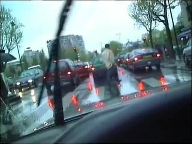 European Classics: Big boobed blonde gives blowjob in car