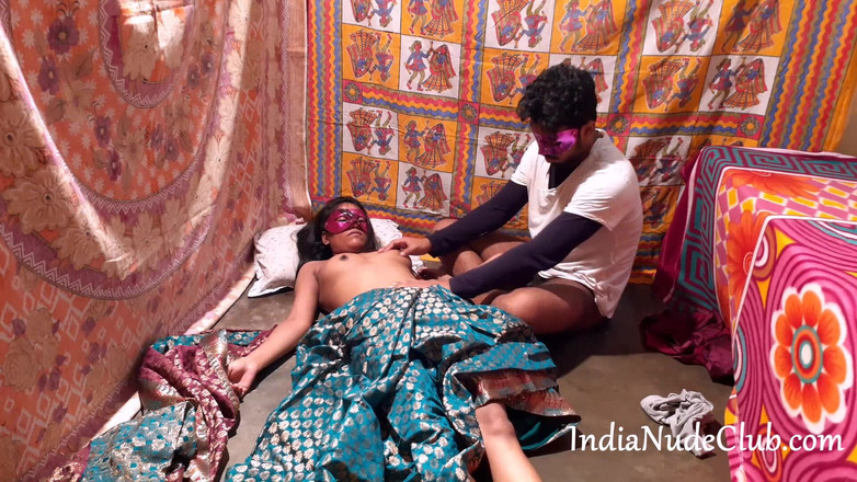 Desi Papa: Indische ehefrau in ihrer jubiläumsnacht, hat sex wie eine neue...