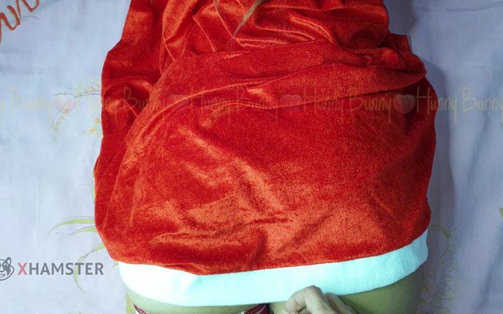 HunnyBunny: Santa wanita imut ngasih aku memeknya sebagai hadiah natal