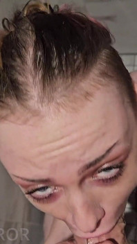 Pissy Blowjob - Goth Toilet Whore