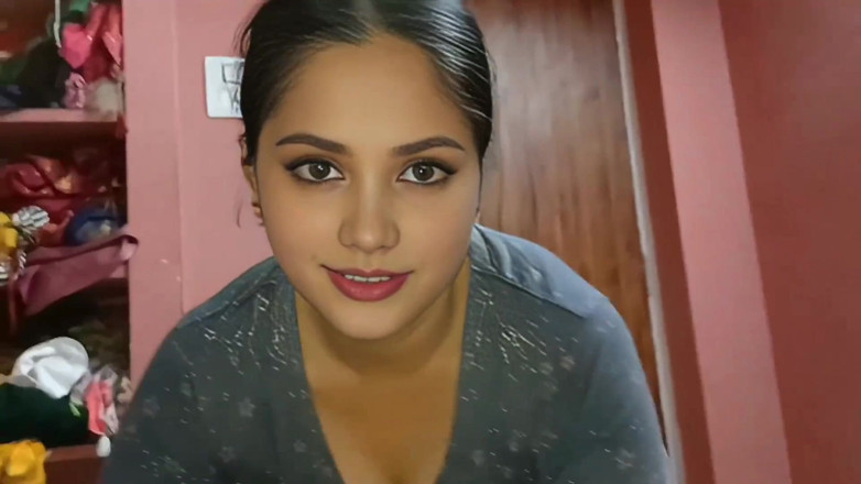 Desisexqueen: Indian Beautiful Wife Calm Angry Husband with Massage