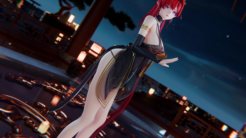 MikuMotion: [mmd] boutique Yinyin-bingbing Koreanischer Tanz erotische Dessous obszöner Striptease