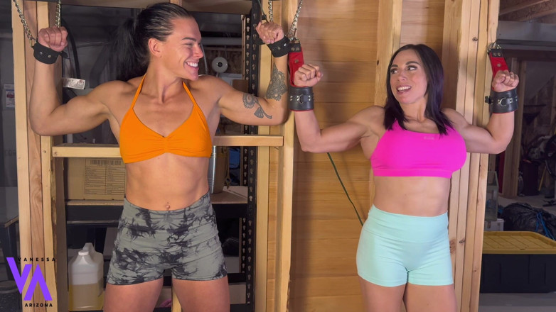 Vanessa Arizona: Bondage Restraint Challenge with Lexa Stahl and Vanessa Arizona