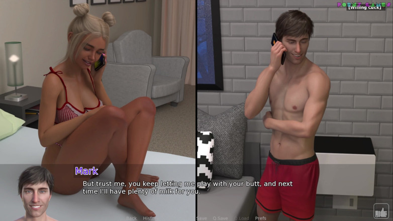 Porny Games: Enligt Sofia av Grima Grima - spermahatare blir täckt av sperma 9
