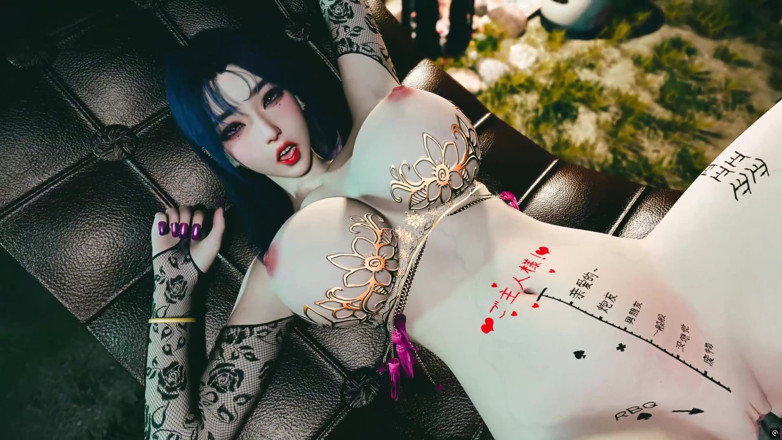 Why fuck so hard: 3d tetona puta milf provoca la bbc para follar su...